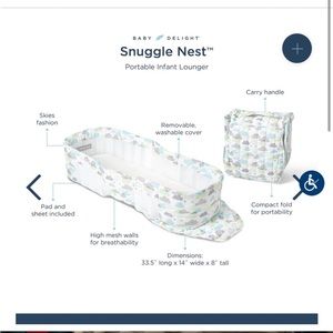 Baby Delight Portable Bassinet